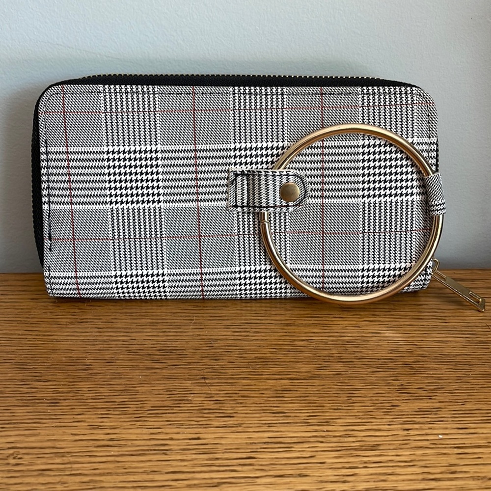 Wristlet Double Zippered Wallet